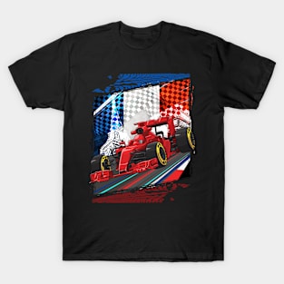 Maillot France Flag Grand Prix Formula French Grand Prix T-Shirt